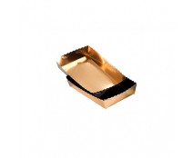 Dessert tray 160x100x35mm gold-black
